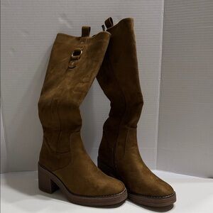 Women Patrizia Starlie Tall Knee High Heel Boots New size 39